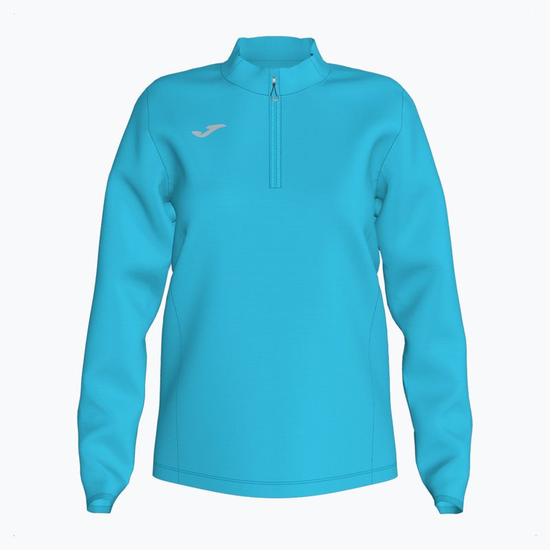 Bluza do biegania damska Joma Running Night fluor turquoise 4