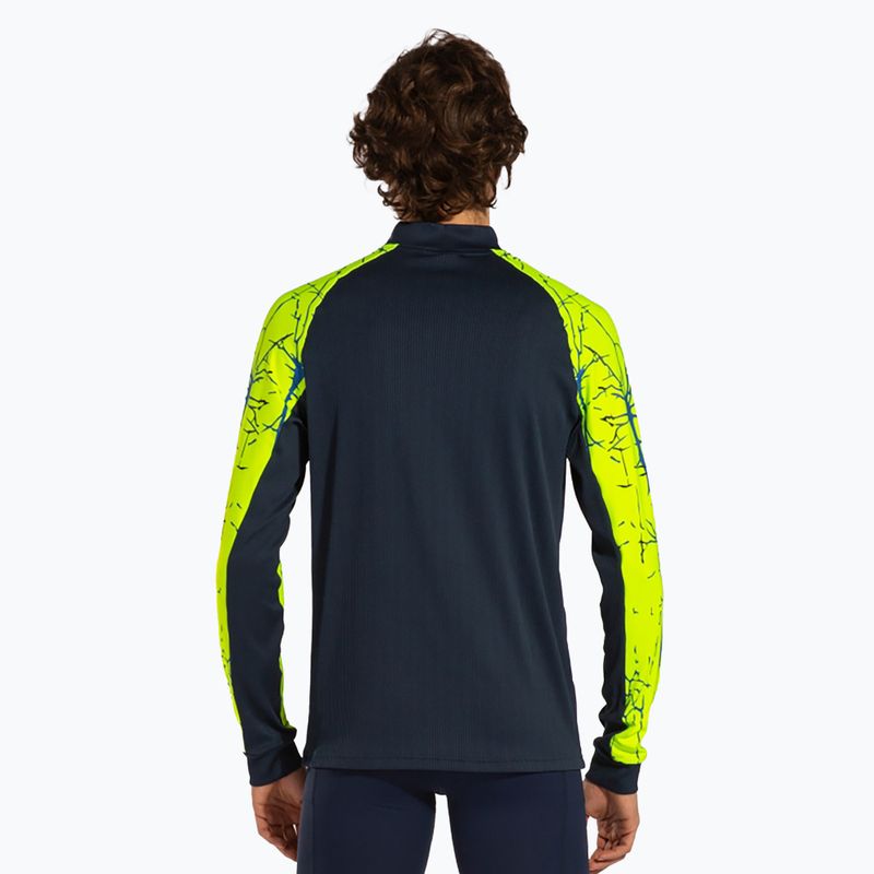 Bluza do biegania męska Joma Elite IX fluor yellow 3