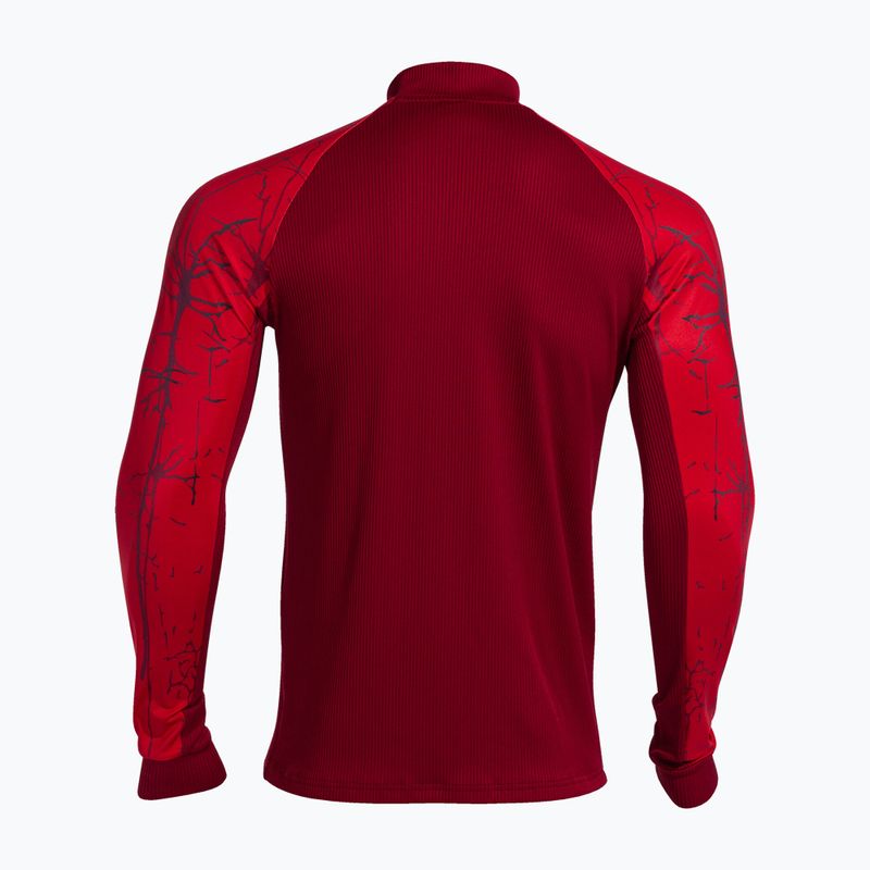 Bluza do biegania męska Joma Elite IX red 2