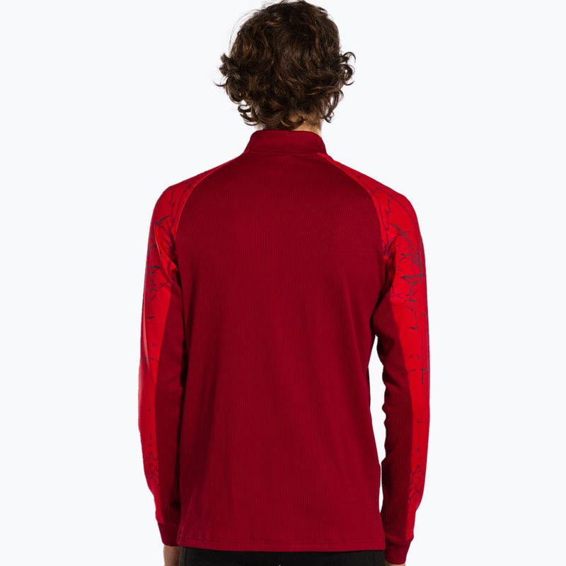Bluza do biegania męska Joma Elite IX red 4