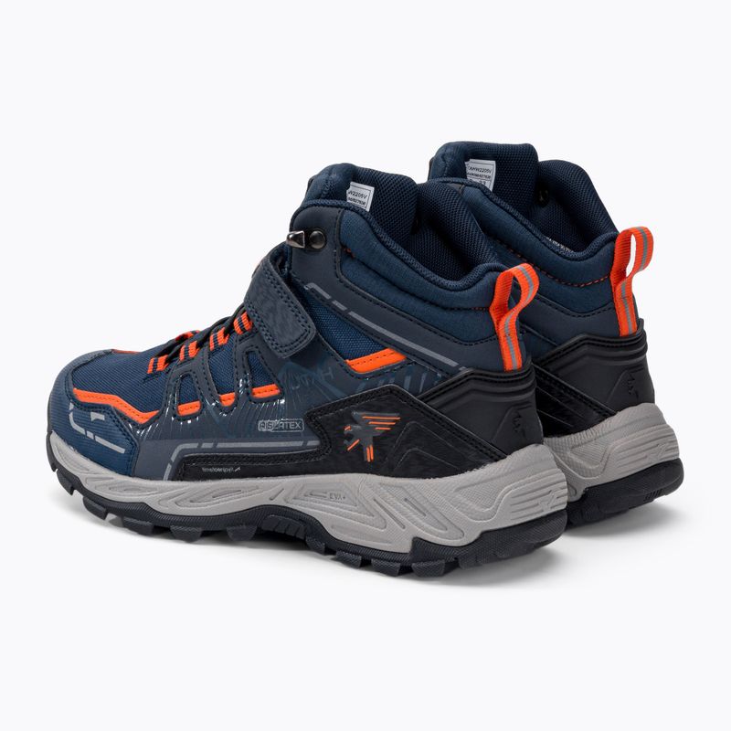 Buty trekkingowe dziecięce Joma J.Utah Jr navy/orange fluor 3