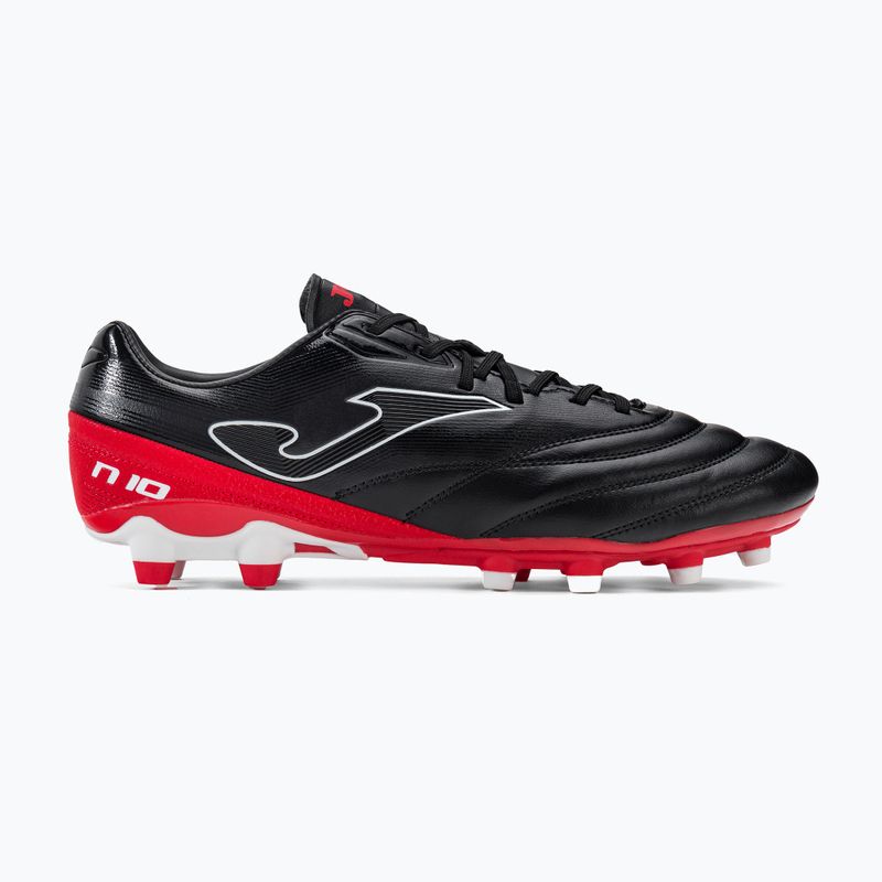 Buty piłkarskie męskie Joma Numero-10 FG black/red 2