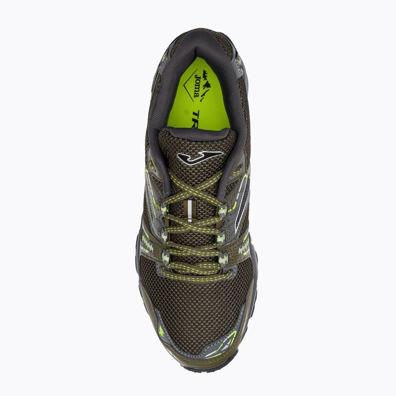 Buty do biegania męskie Joma Tk.Shock khaki/lemon fluor 6