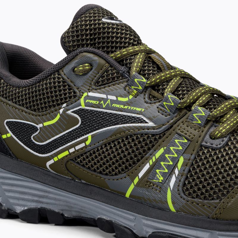 Buty do biegania męskie Joma Tk.Shock khaki/lemon fluor 10
