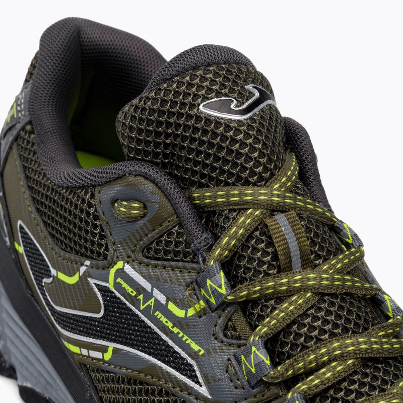 Buty do biegania męskie Joma Tk.Shock khaki/lemon fluor 11