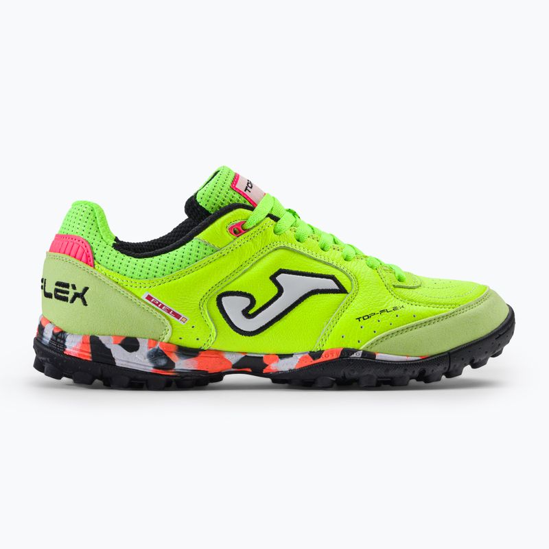 Buty piłkarskie męskie Joma Top Flex TF green fluor 2
