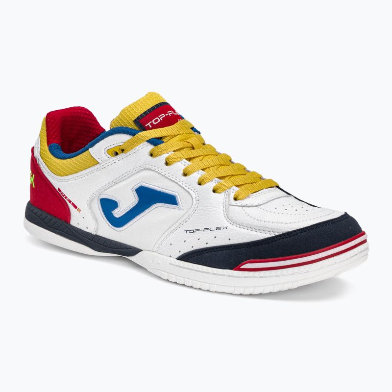 Buty piłkarskie męskie Joma Top Flex IN white/red