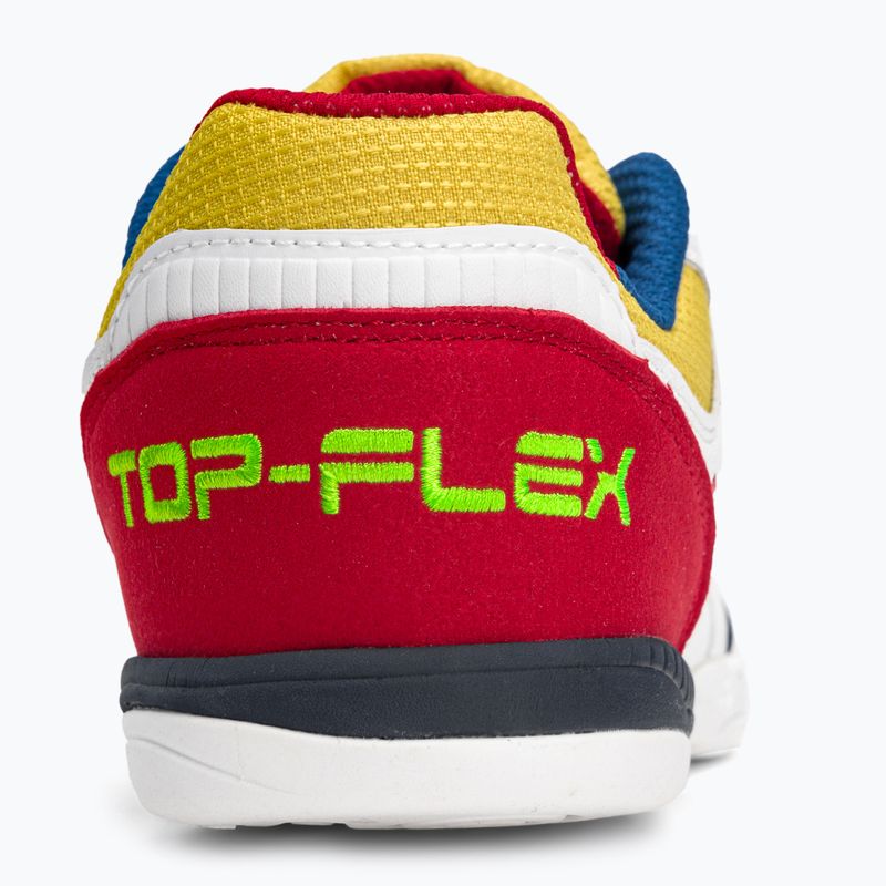 Buty piłkarskie męskie Joma Top Flex IN white/red 8