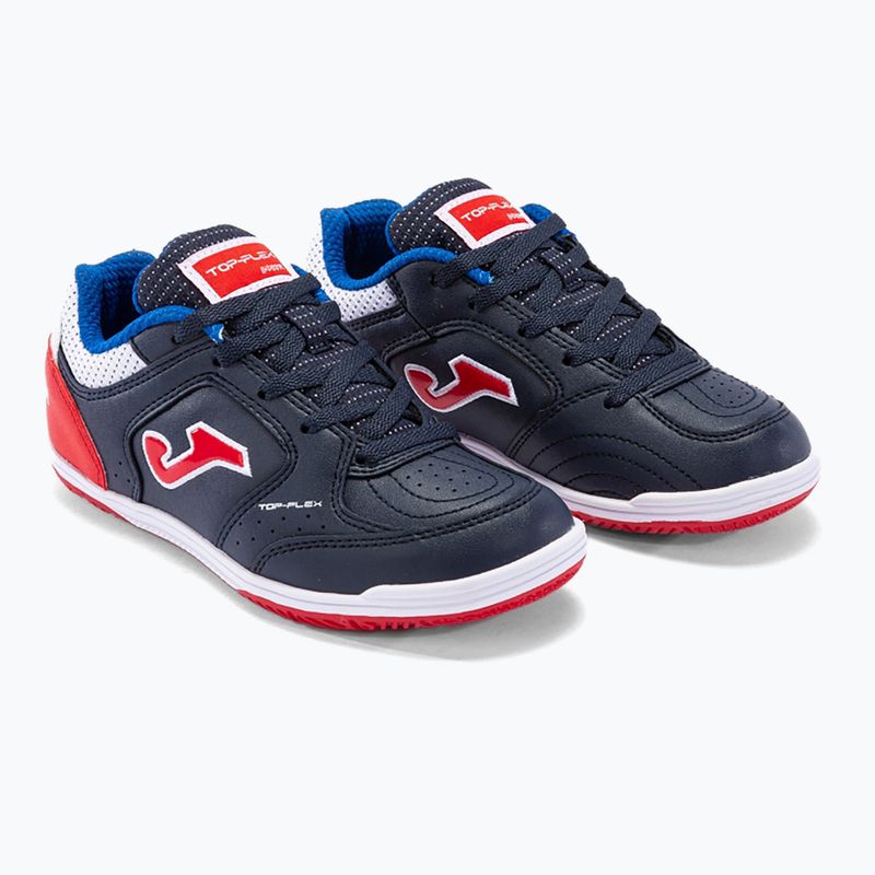 Buty piłkarskie dziecięce Joma Top Flex IN navy/red 10