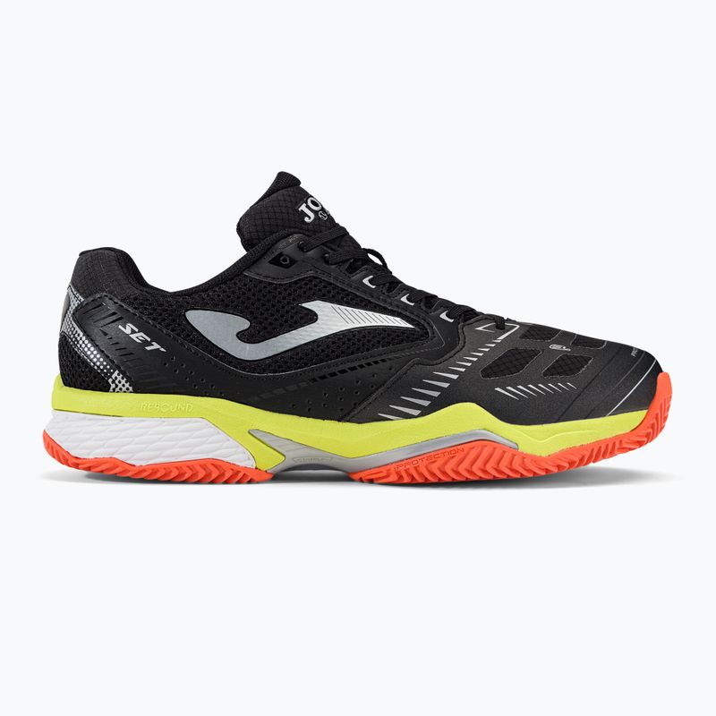 Buty męskie Joma Set P black/lemon fluor 2