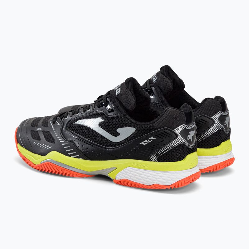 Buty męskie Joma Set P black/lemon fluor 3