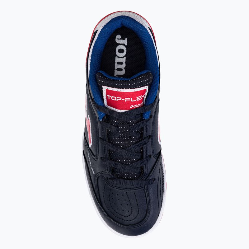 Buty piłkarskie dziecięce Joma Top Flex IN navy/red 6
