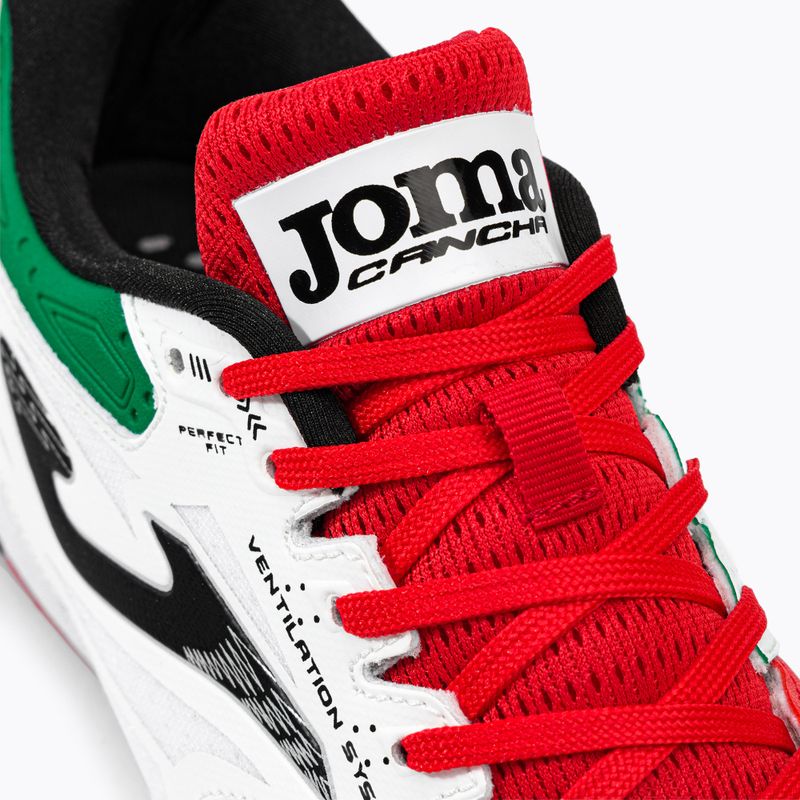 Buty piłkarskie męskie Joma Cancha TF red/white/green 7