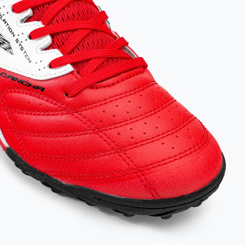 Buty piłkarskie męskie Joma Cancha TF red/white/green 8