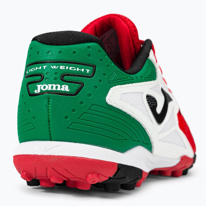 Buty piłkarskie męskie Joma Cancha TF red/white/green 9