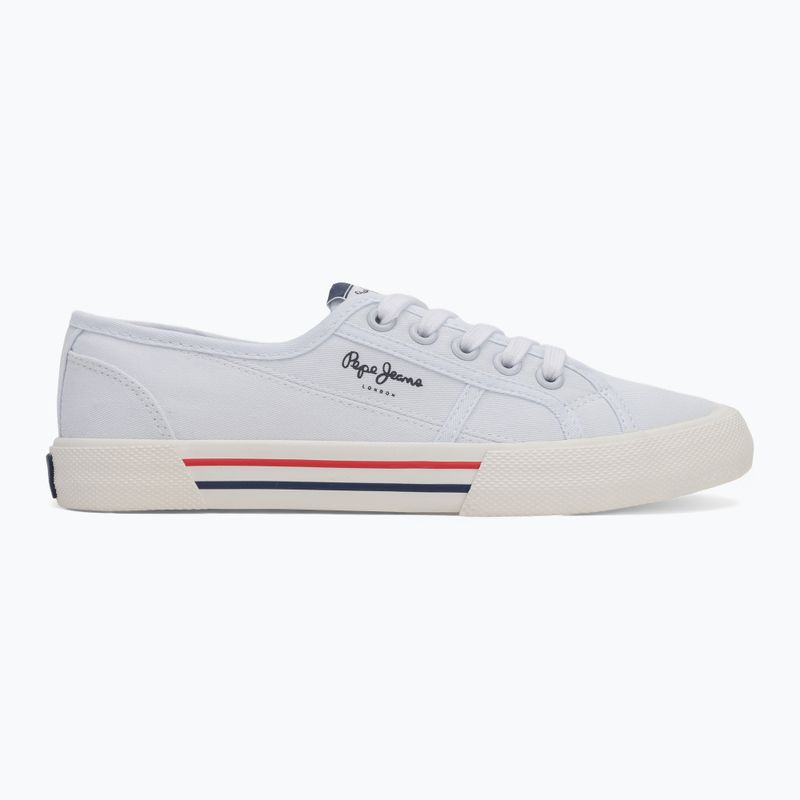 Buty damskie Pepe Jeans Brady Basic white 2