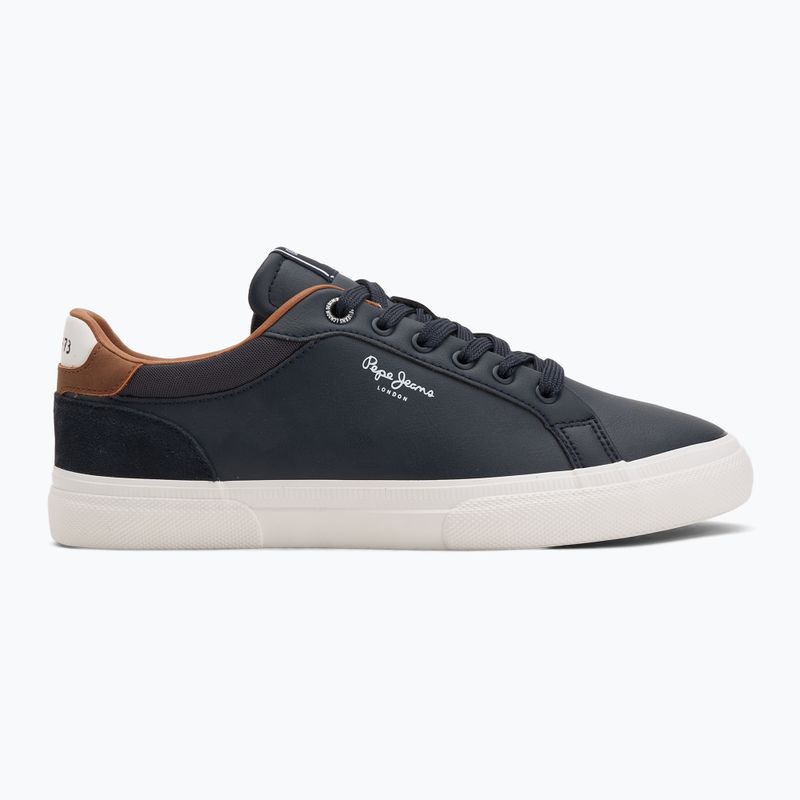 Buty męskie Pepe Jeans Kenton Court navy 2