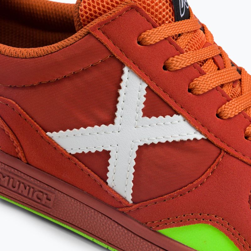 Buty piłkarskie męskie MUNICH Gresca naranja 8