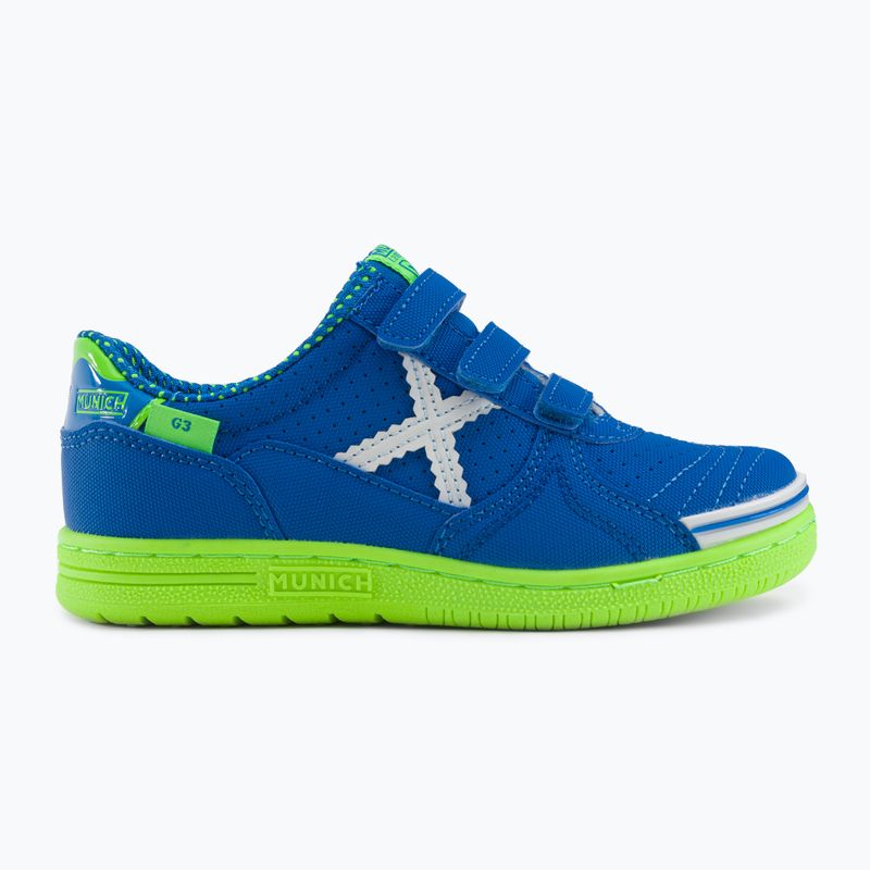 Buty piłkarskie dziecięce MUNICH G-3 Kid Vco Profit azul 2