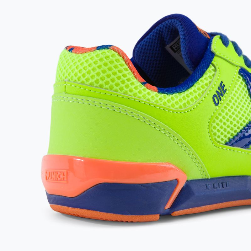 Buty piłkarskie dziecięce MUNICH One Kid verde claro 7