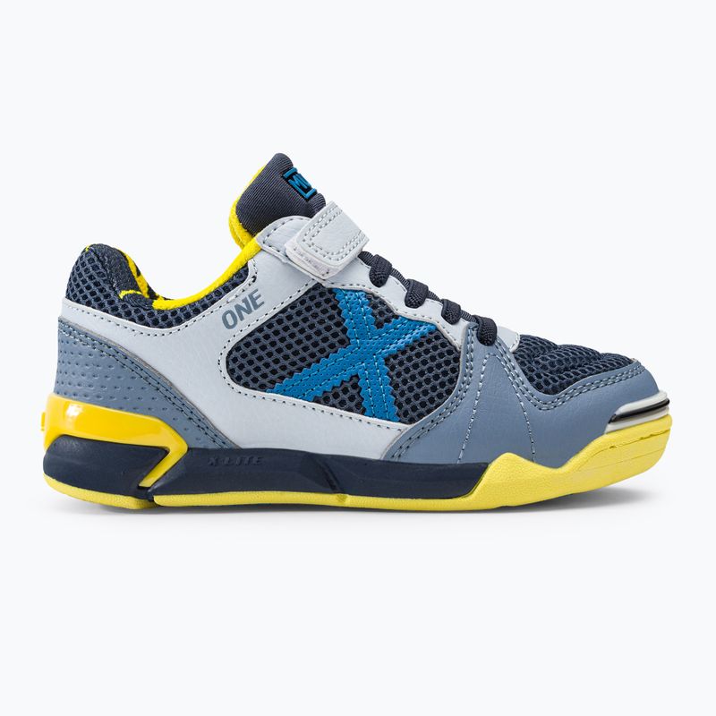 Buty piłkarskie dziecięce MUNICH One Kid Vco gris 2