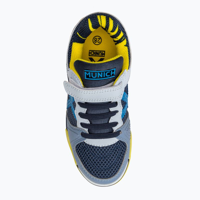 Buty piłkarskie dziecięce MUNICH One Kid Vco gris 6