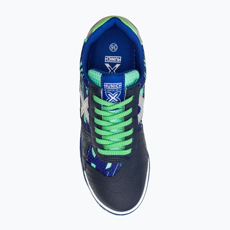 Buty piłkarskie dziecięce MUNICH G-3 Kid Indoor azul 6