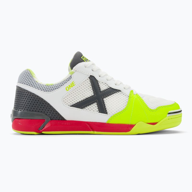 Buty piłkarskie MUNICH One Indoor blanco 2