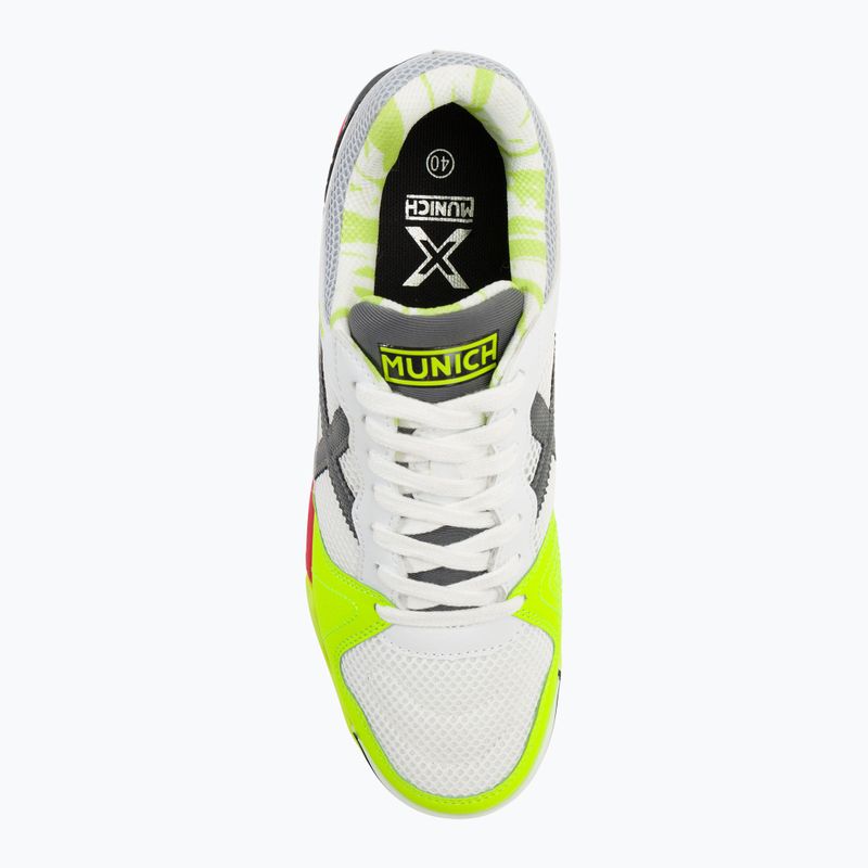 Buty piłkarskie MUNICH One Indoor blanco 6