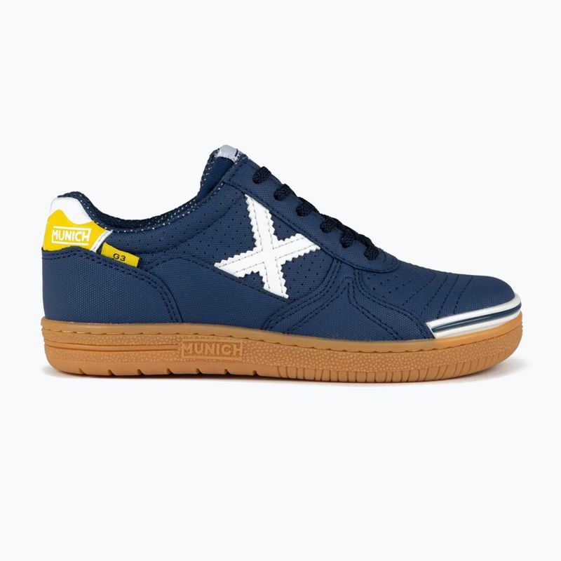 Buty piłkarskie dziecięce MUNICH G-3 Kid Profit azul 7