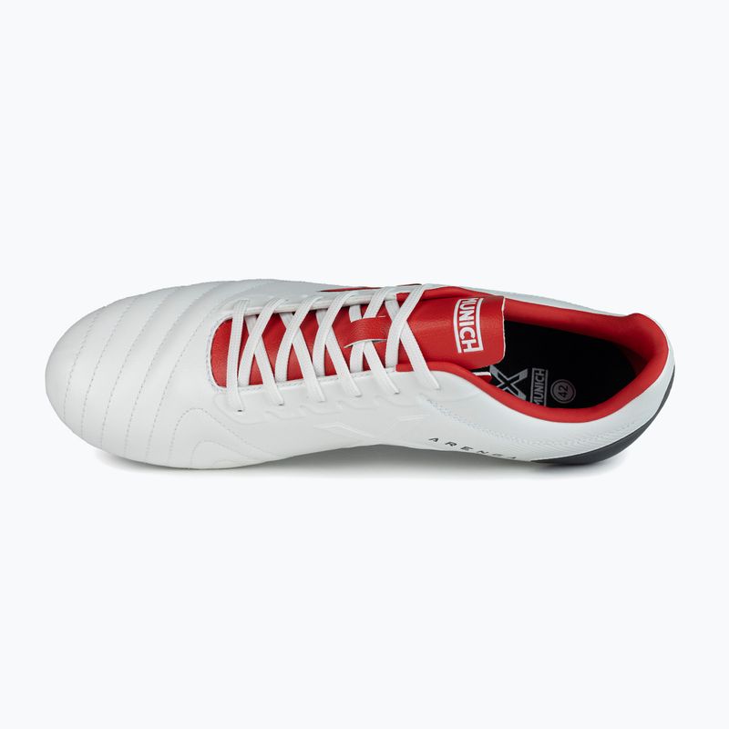 Buty piłkarskie MUNICH Arenga FG blanco/rojo 11