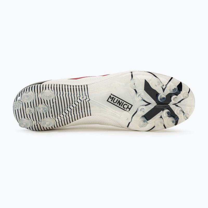 Buty piłkarskie MUNICH Arenga FG blanco/rojo 4