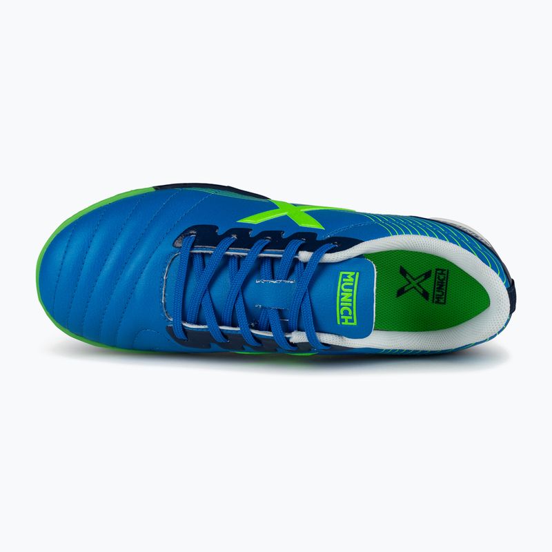 Buty piłkarskie dziecięce MUNICH Arenga Kid TF azul 4