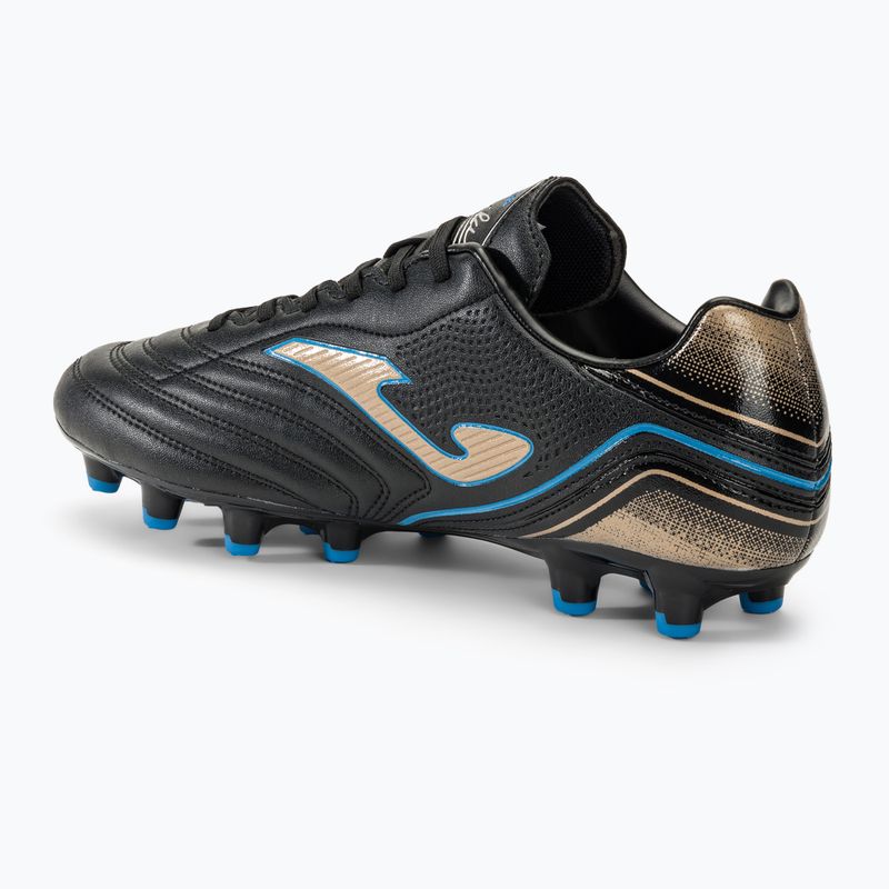 Buty piłkarskie męskie Joma Aguila FG black/gold 3