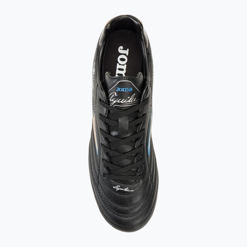 Buty piłkarskie męskie Joma Aguila FG black/gold 5