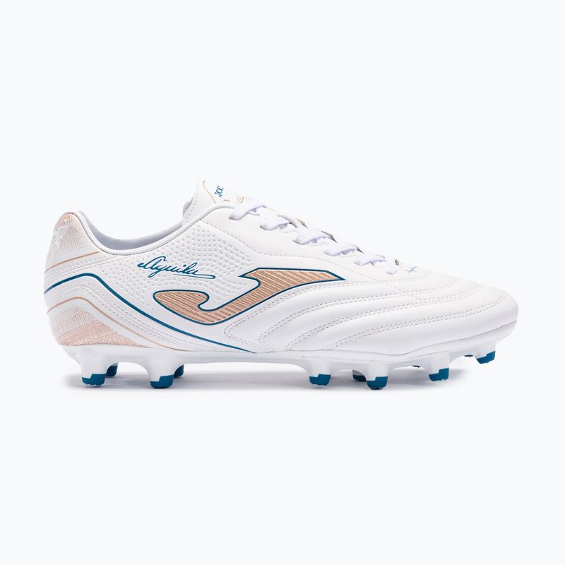 Buty piłkarskie męskie Joma Aguila FG white/gold 11