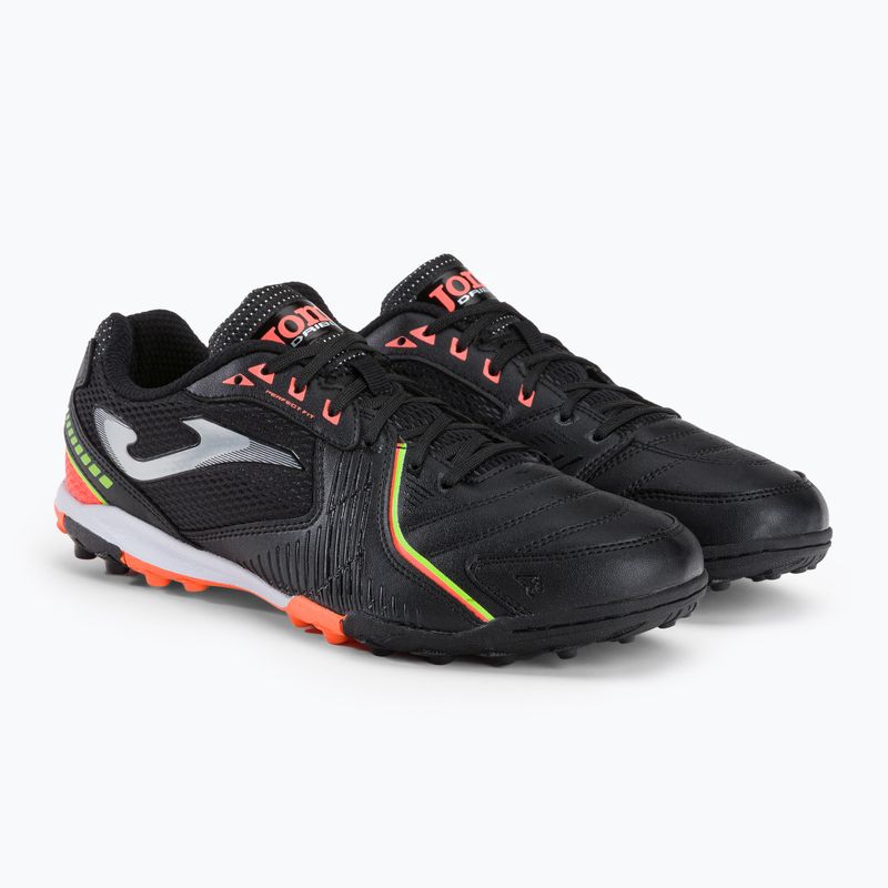 Buty piłkarskie męskie Joma Dribling TF black/red 4