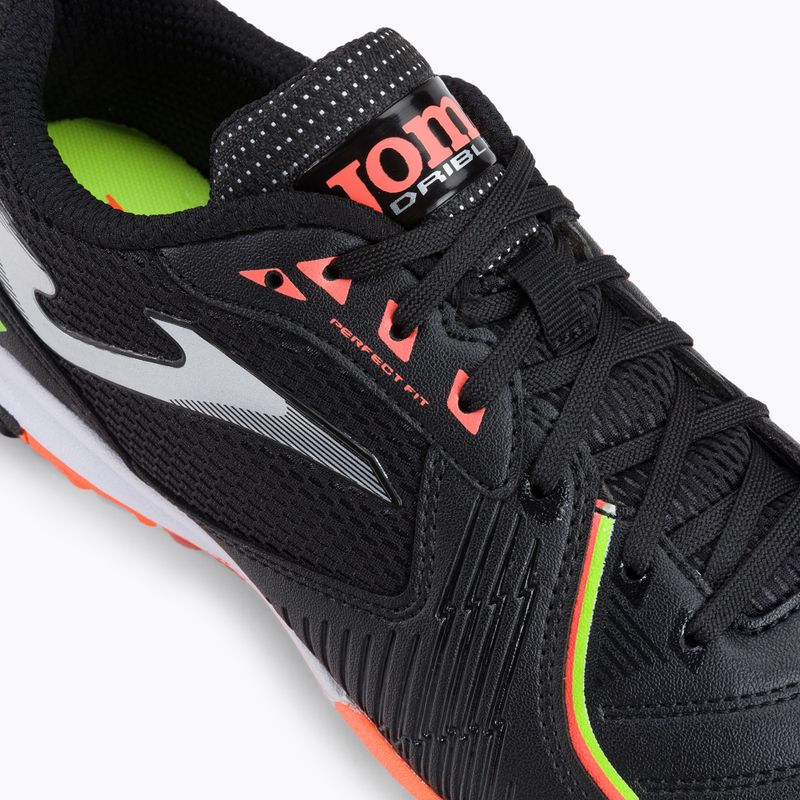 Buty piłkarskie męskie Joma Dribling TF black/red 7