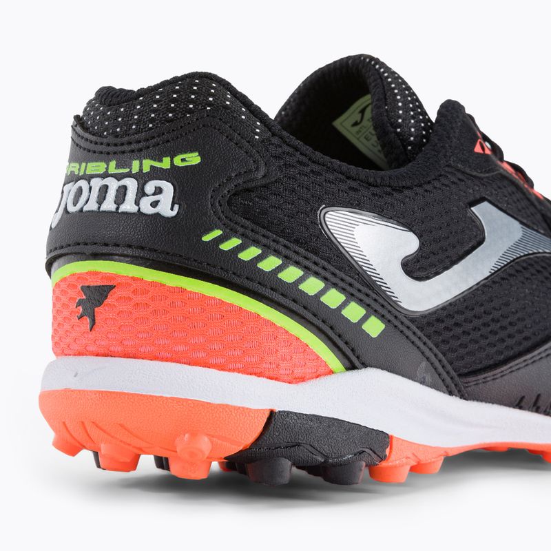 Buty piłkarskie męskie Joma Dribling TF black/red 9