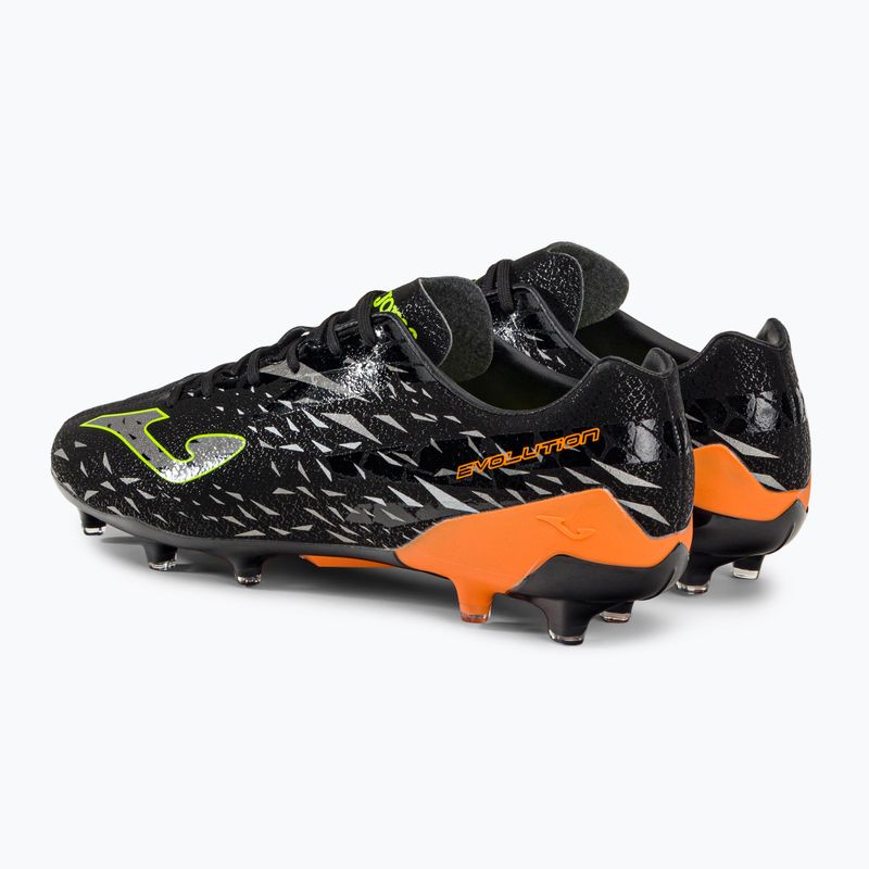 Buty piłkarskie męskie Joma Evolution Cup FG black/orange 3