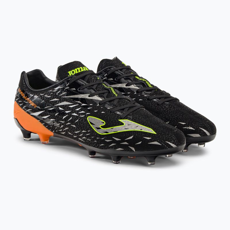 Buty piłkarskie męskie Joma Evolution Cup FG black/orange 4