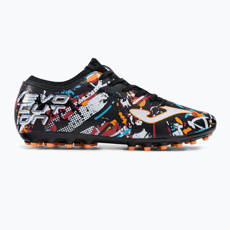 Buty piłkarskie męskie Joma Evolution AG black/white/red 2