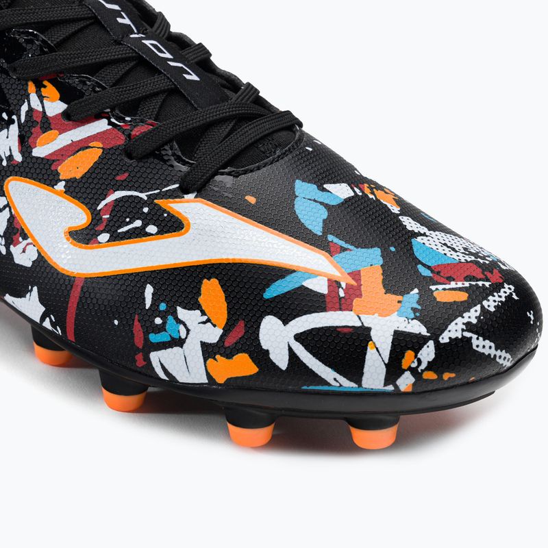 Buty piłkarskie męskie Joma Evolution FG black/white/red 7