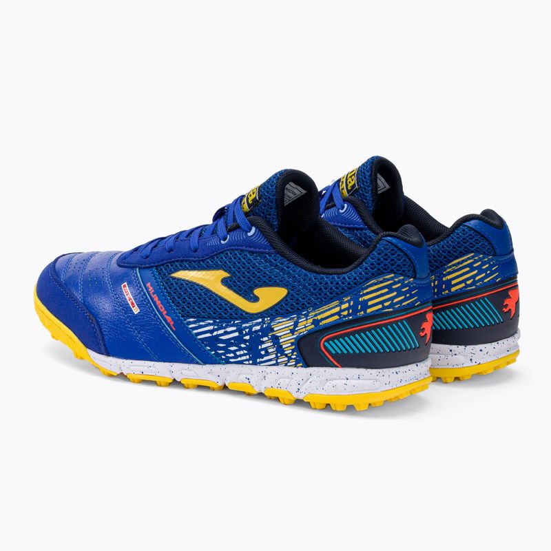 Buty piłkarskie męskie Joma Mundial TF royal/blue 3