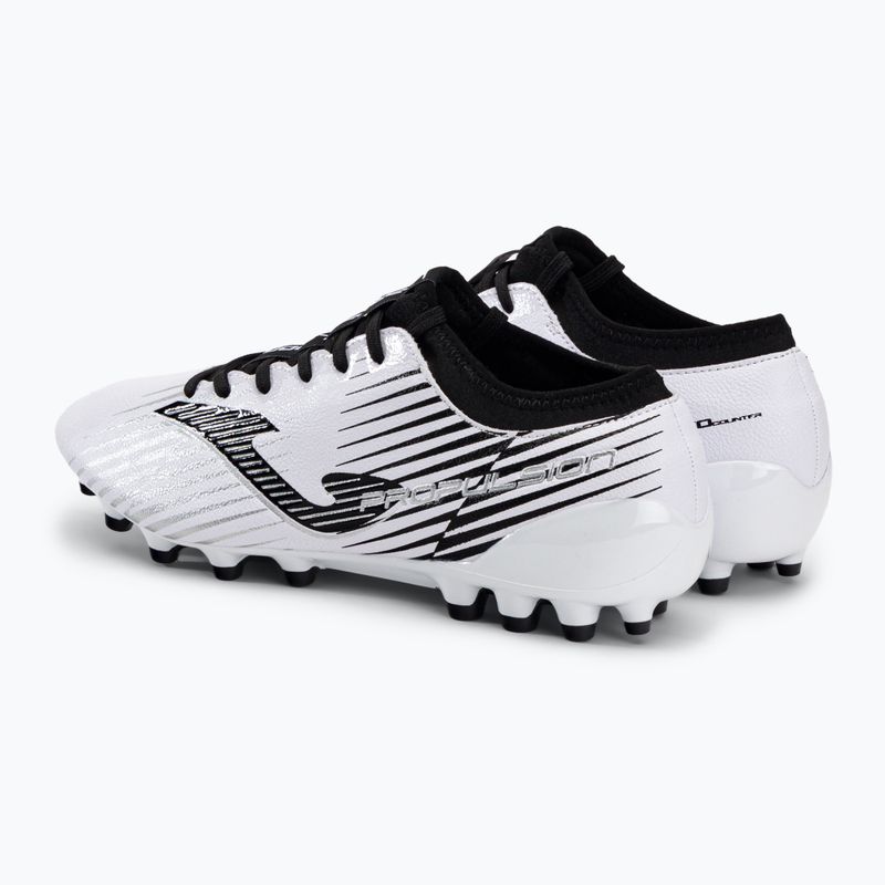 Buty piłkarskie męskie Joma Propulsion Cup AG white/black 3
