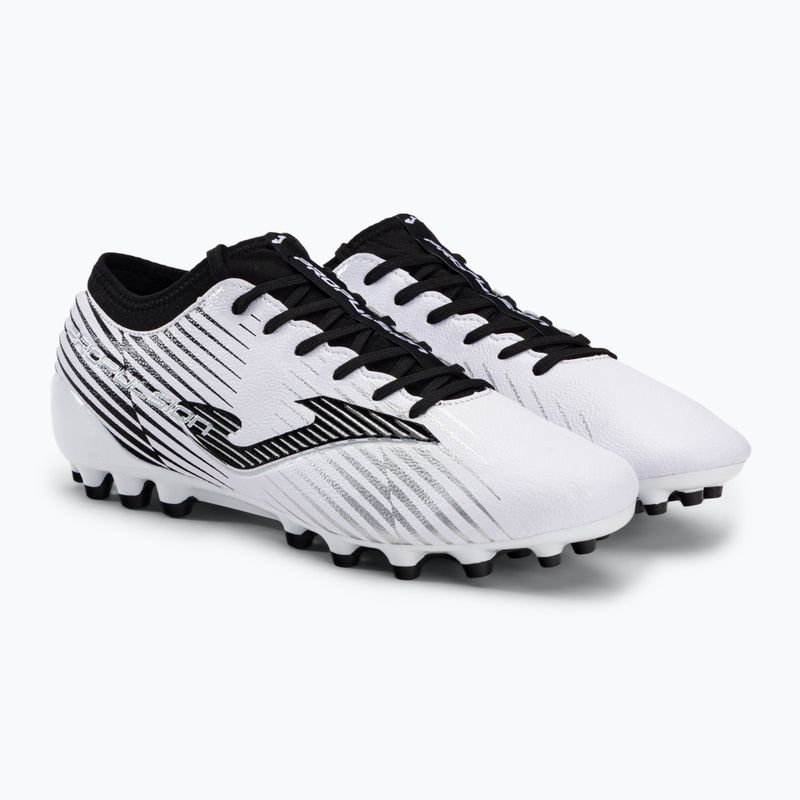 Buty piłkarskie męskie Joma Propulsion Cup AG white/black 4