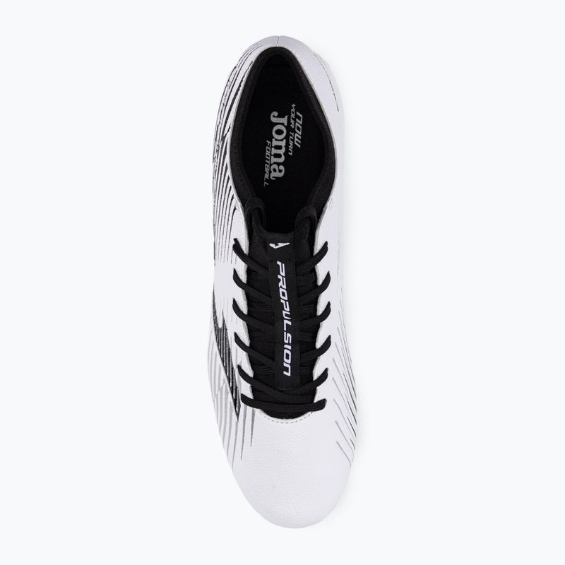 Buty piłkarskie męskie Joma Propulsion Cup AG white/black 6