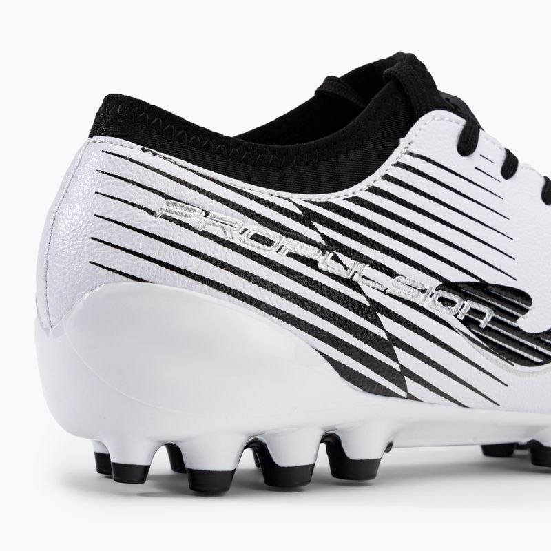Buty piłkarskie męskie Joma Propulsion Cup AG white/black 9
