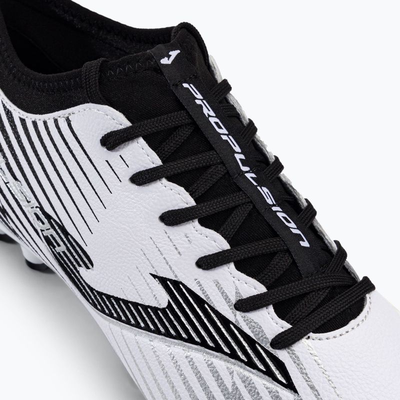 Buty piłkarskie męskie Joma Propulsion Cup AG white/black 10