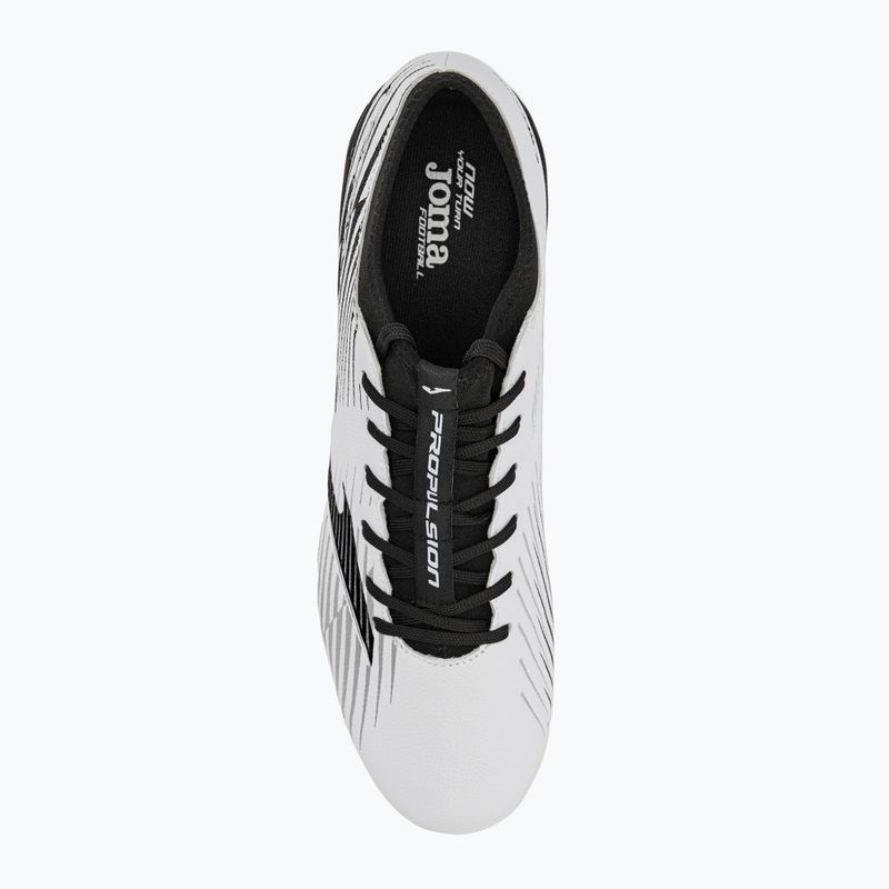 Buty piłkarskie męskie Joma Propulsion Cup FG white/black 6